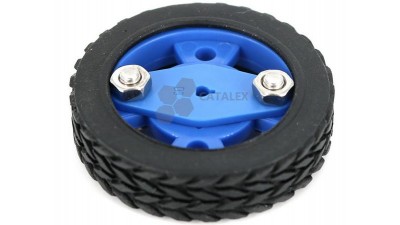 Зносостійке гумове колесо для розумного автомобіля 47*12mm під двигун N20 (16080)