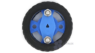 Зносостійке гумове колесо для розумного автомобіля 47*12mm під двигун N20 (16080)