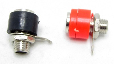 Мідний роз'єм під банан пара клем 4мм 312 2шт (16095)