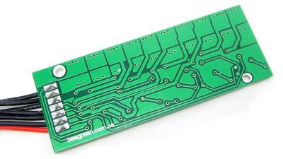 Пасивний балансир для літієвих акумуляторів LiIon 6 елементів (16109)