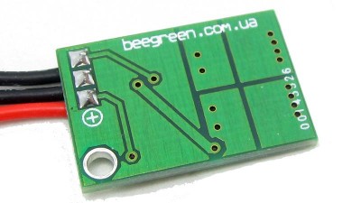 Пасивний балансир для літієвих акумуляторів LiIon 2 елементів (16111)