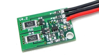 Пасивний балансир для літієвих акумуляторів LiFePo 2 елементів (16114)