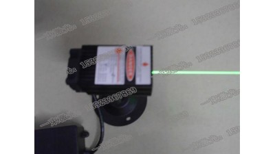 Лазерний модуль 50mW з алюмінієвою підставкою і блоком живлення 12V (16133)