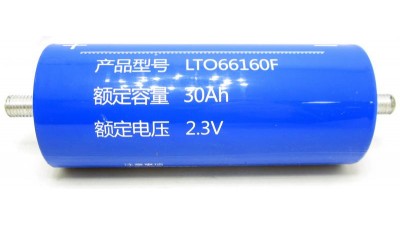 Акумулятор літій титанат Yinlong LITO LTO 66160 30Ah 25000 циклів 1mOm 10C (16155)