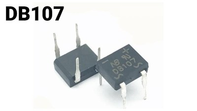 Діодний міст DB107 випрямний міст DIP4 1A 1000V (16188)
