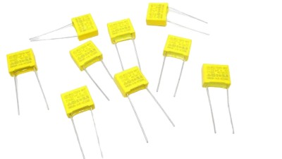 Запобіжний конденсатор змінного струму x2 0.01uf 275vac 15mm 10шт (16199)