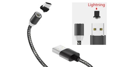 Кабель магнітний для зарядки смартфона Apple iPhone data (16215)