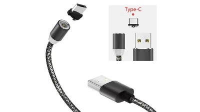 Кабель магнітний для зарядки смартфона Type C data (16216)