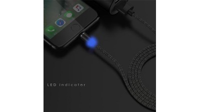 Кабель магнітний для зарядки смартфона Type C data (16216)
