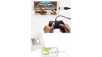 Адаптер для смартфона OTG Type C to USB (16217)