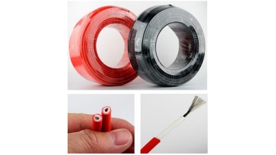 Кабель PV для сонячних батарей 4.0mm Solar Black 1м (16232)