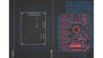 Інтегрована Материнська плата контролера MKS-GEN L V1.0 для 3D-принтера (16240)