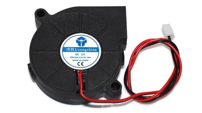 Вентилятор для екструдера кулер під 3D-принтер 5015 5V 50*15мм (16250)