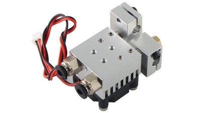 Екструдер подвійне сопло під друк двома кольорами E3D V6 під нитку 1.75мм (16251)