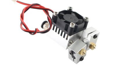 Екструдер подвійне сопло під друк двома кольорами E3D V6 під нитку 1.75мм (16251)