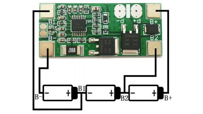 Плата захисту літієвий акумулятор BMS Li-Ion 3S 12.6V 7A (16261)