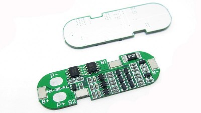 Плата захисту літієвий акумулятор BMS Li-Ion 12.6V 4A (16263)