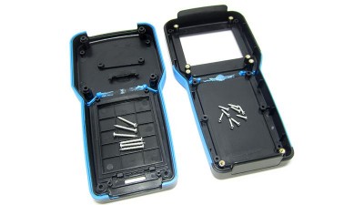 Корпус під пристрій тестер пластиковий 204*100*35мм двоколірний (16267)