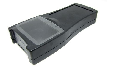 Корпус для переносного приладу тестера 201*92*36мм пластик чорний (16270)