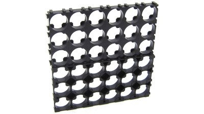 Акумуляторний холдер для з'єднання в секції 3*6 штук 18650 пара (16309)