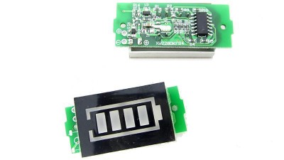 Індикатор заряду літієвої батареї Li-Ion 7S 24V 29.4V (16316)