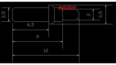 Контактний роз'єм Pogo Pin Connector 3.5*12 (16326)