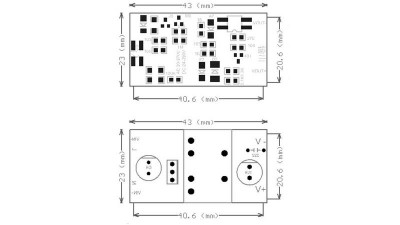 Імпульсний блок живлення надширокої напруги вхід 24V-380V вихід 12V струм 2A (16332)