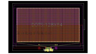 Дисплей LCD LX-12864P1 69*48мм (16368)