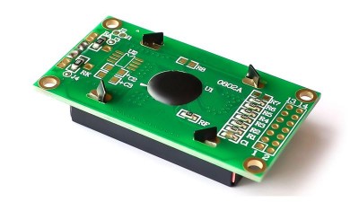 Дисплей LCD 0802 0802A синій (16375)