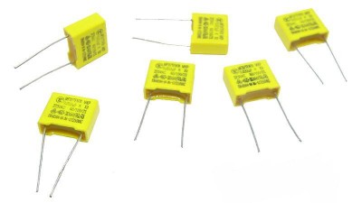 Захисний конденсатор X2 275V 333K 0.033uF 33nF 10*15мм (16376)