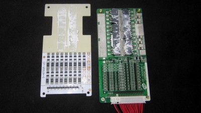 Плата захисту акумулятора BMS Li-Ion 16S 60V 45A (16382)