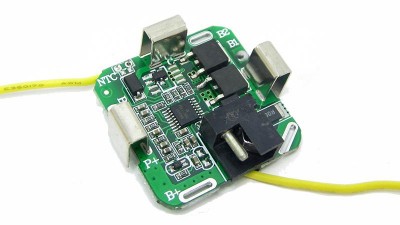 Плата захисту акумулятора шуруповерта BMS Li-Ion 14.4V 4S 30A (16386)