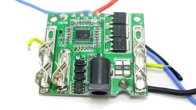 Плата захисту акумулятора шуруповерта BMS Li-Ion 18V 5S 50A (16387)