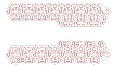 Корпус батарея для електровелосипеда Li-Ion 36V 10S 52*18650 (16419)