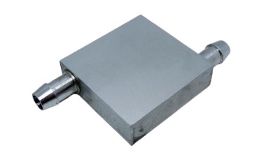 Алюмінієвий радіатор водяного охолодження TEC-40 40*40*10мм бічної (16425)