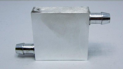 Алюмінієвий радіатор водяного охолодження TEC-40 40*40*10мм бічної (16425)