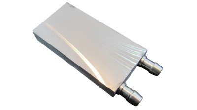 Алюмінієвий радіатор водяного охолодження TEC-80 40*80*10мм бічної (16427)