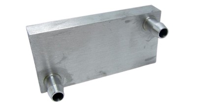 Алюмінієвий радіатор водяного охолодження TEC-80 40*80*10мм (16428)