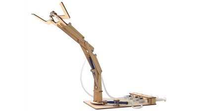 STEM-конструктор механічний робот- маніпулятор на гідро-пневмоприводі (16455)