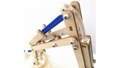 STEM-конструктор механічний робот- маніпулятор на гідро-пневмоприводі (16455)