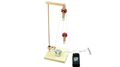 STEM-конструктор  підйомний кран з електромеханічним   приводом (16457)