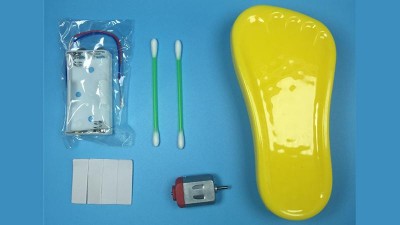 STEM-конструктор  робот-щітка  з електромеханічним  вібраційним приводом (16461)