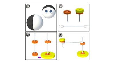 Дитячий конструктор DIY STEM-освіту Земля (16464)