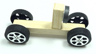 STEM-конструктор механічний рухомий візок , що приводиться в рух силою притягання чи відштовхування магнітів  (16467)