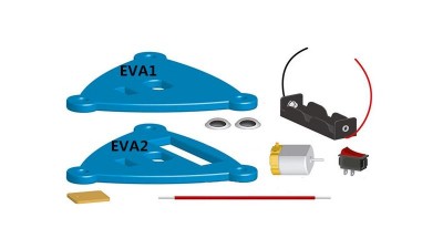 STEM-конструктор робот-художник   з електромеханічним приводом (16468)