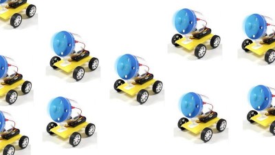 STEM-конструктор робот  з електро-аероприводом (16469)