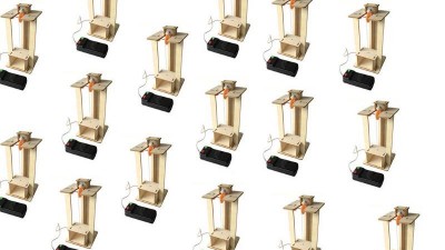 STEM-конструктор ліфт  з електромеханічним приводом (16471)