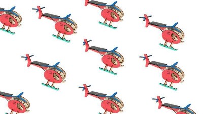 Дитячий конструктор DIY STEM-освіту Вертоліт (16473)