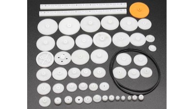 Компоненти дитячого конструктора DIY STEM-освіту Шестерні (16486)