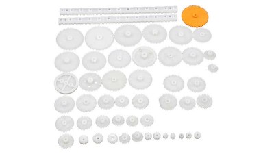 Компоненти дитячого конструктора DIY STEM-освіту Шестерні (16486)